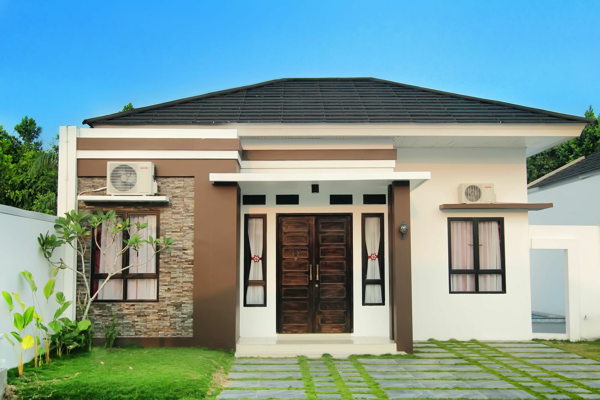 The Baliview Luxury Villas & Resto Pekanbaru Bagian luar foto