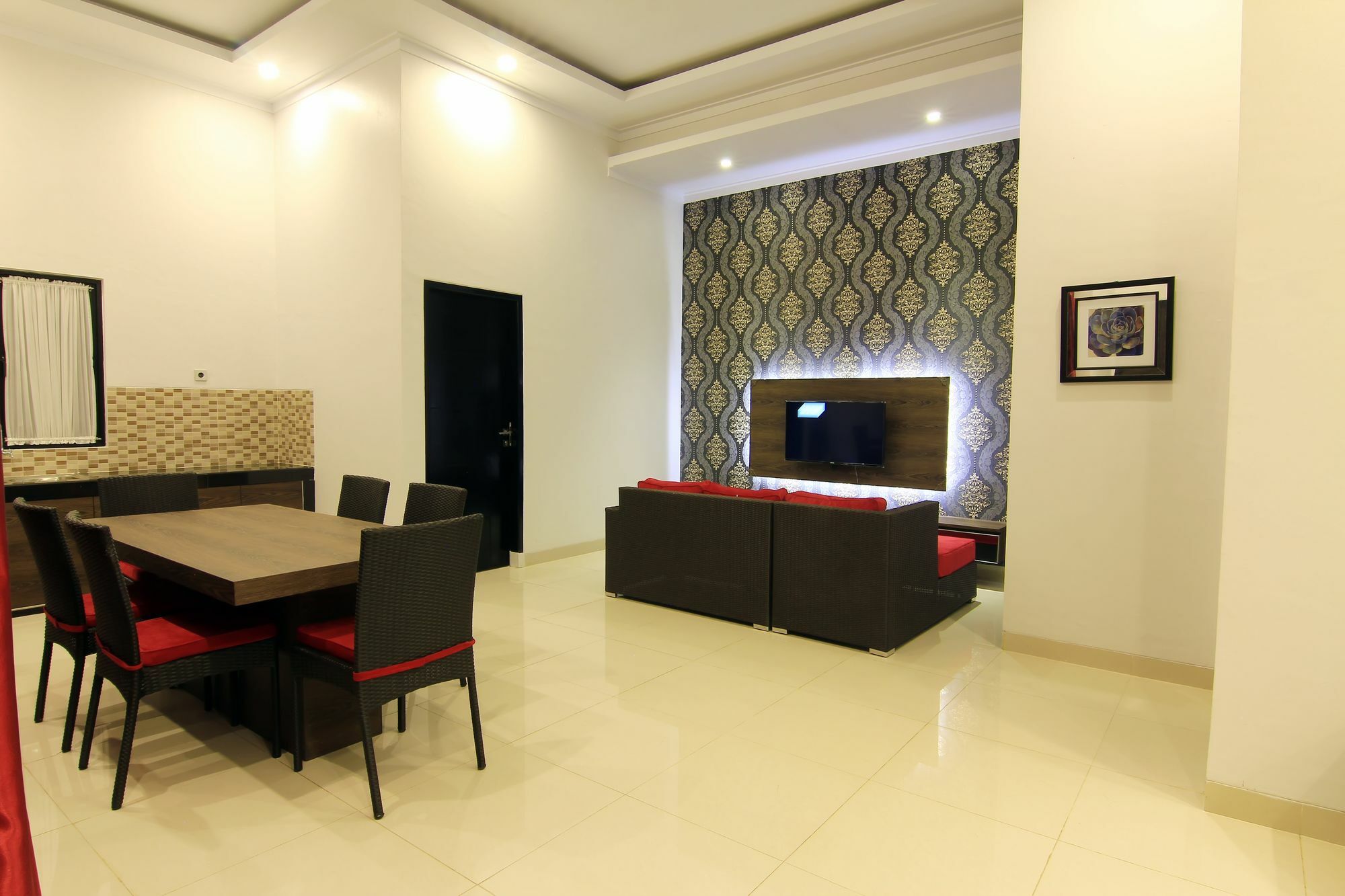 The Baliview Luxury Villas & Resto Pekanbaru Bagian luar foto