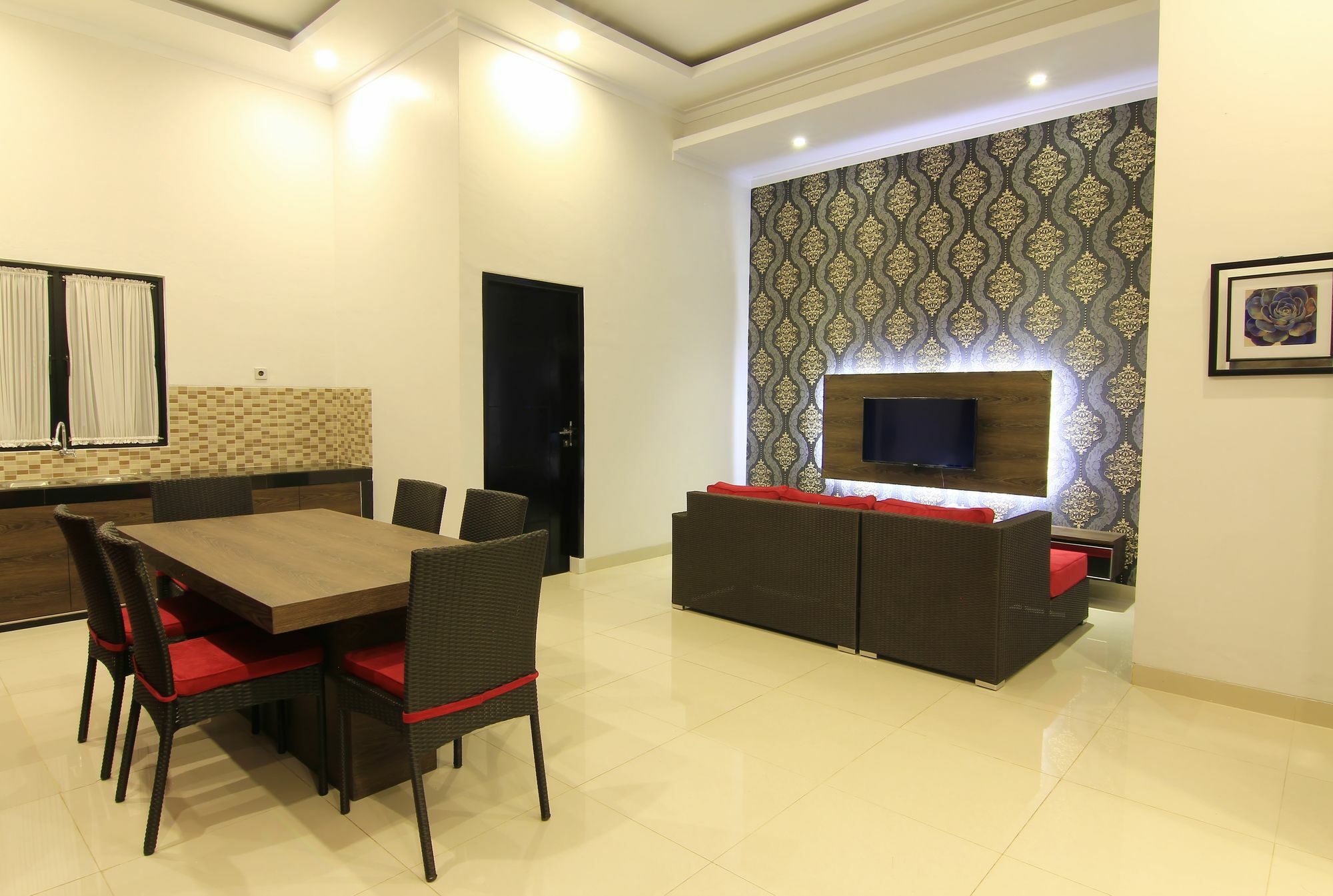 The Baliview Luxury Villas & Resto Pekanbaru Bagian luar foto