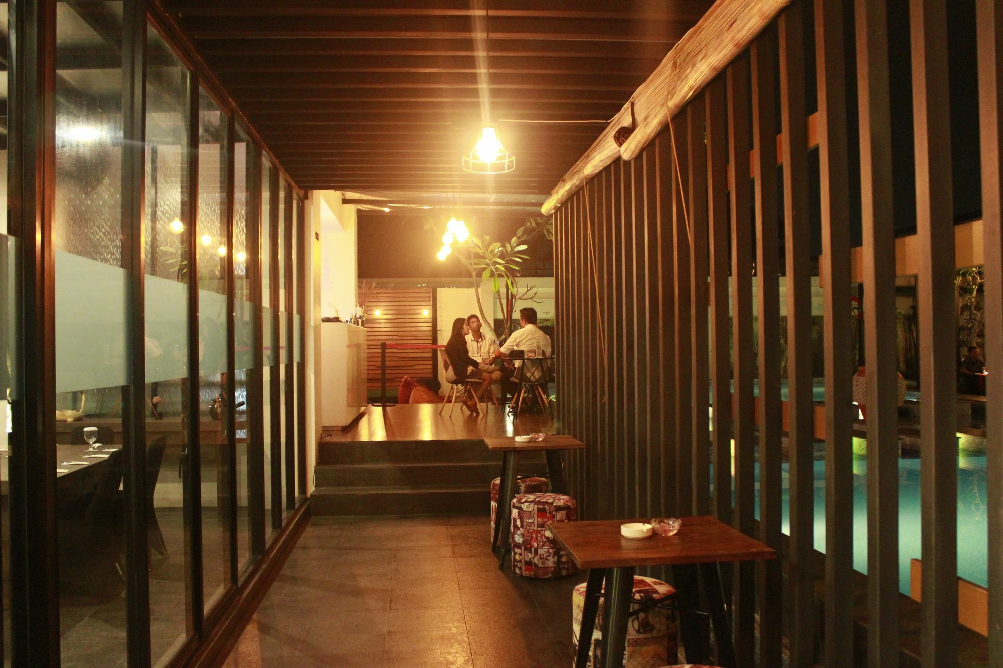 The Baliview Luxury Villas & Resto Pekanbaru Bagian luar foto