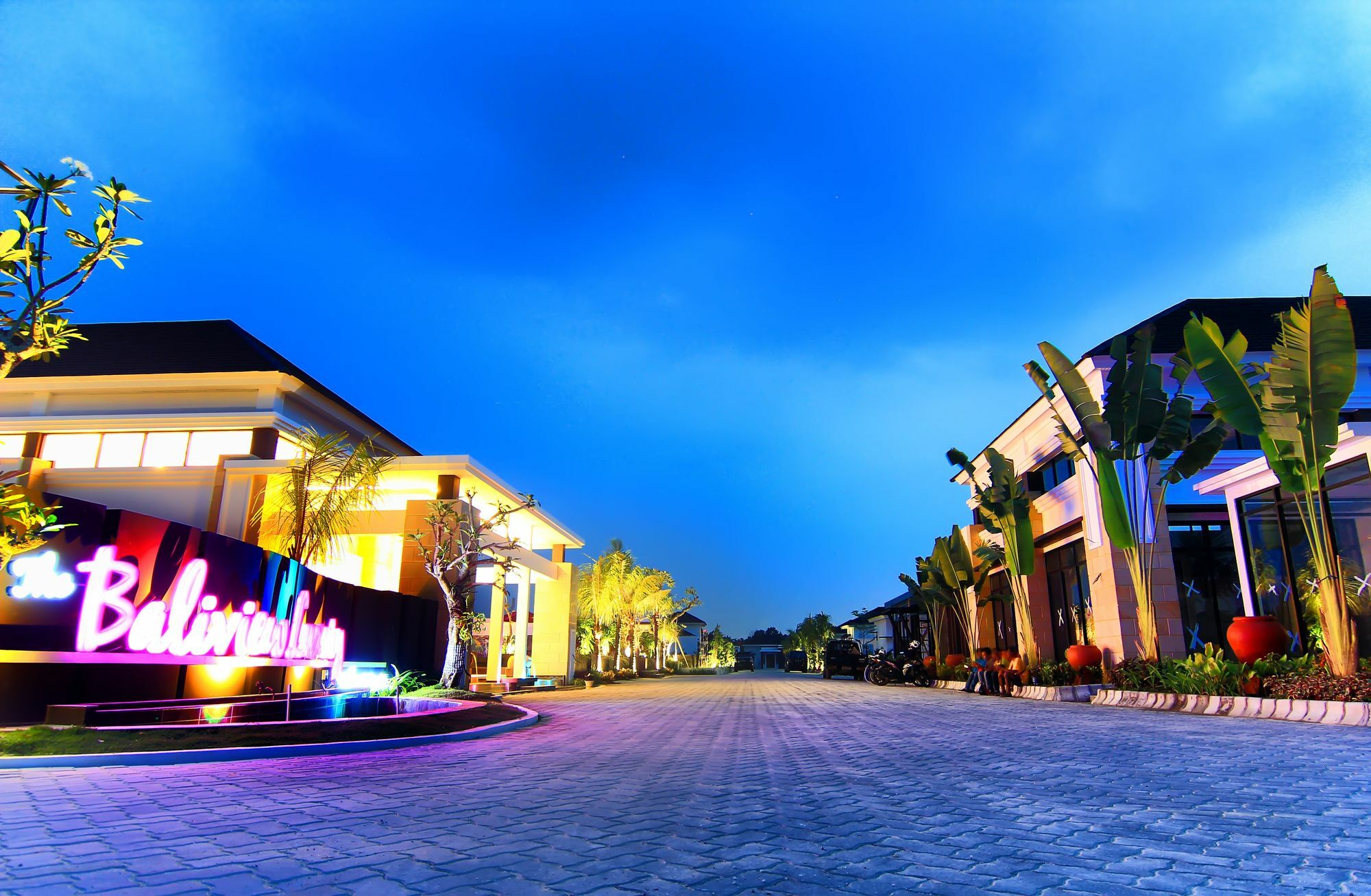 The Baliview Luxury Villas & Resto Pekanbaru Bagian luar foto